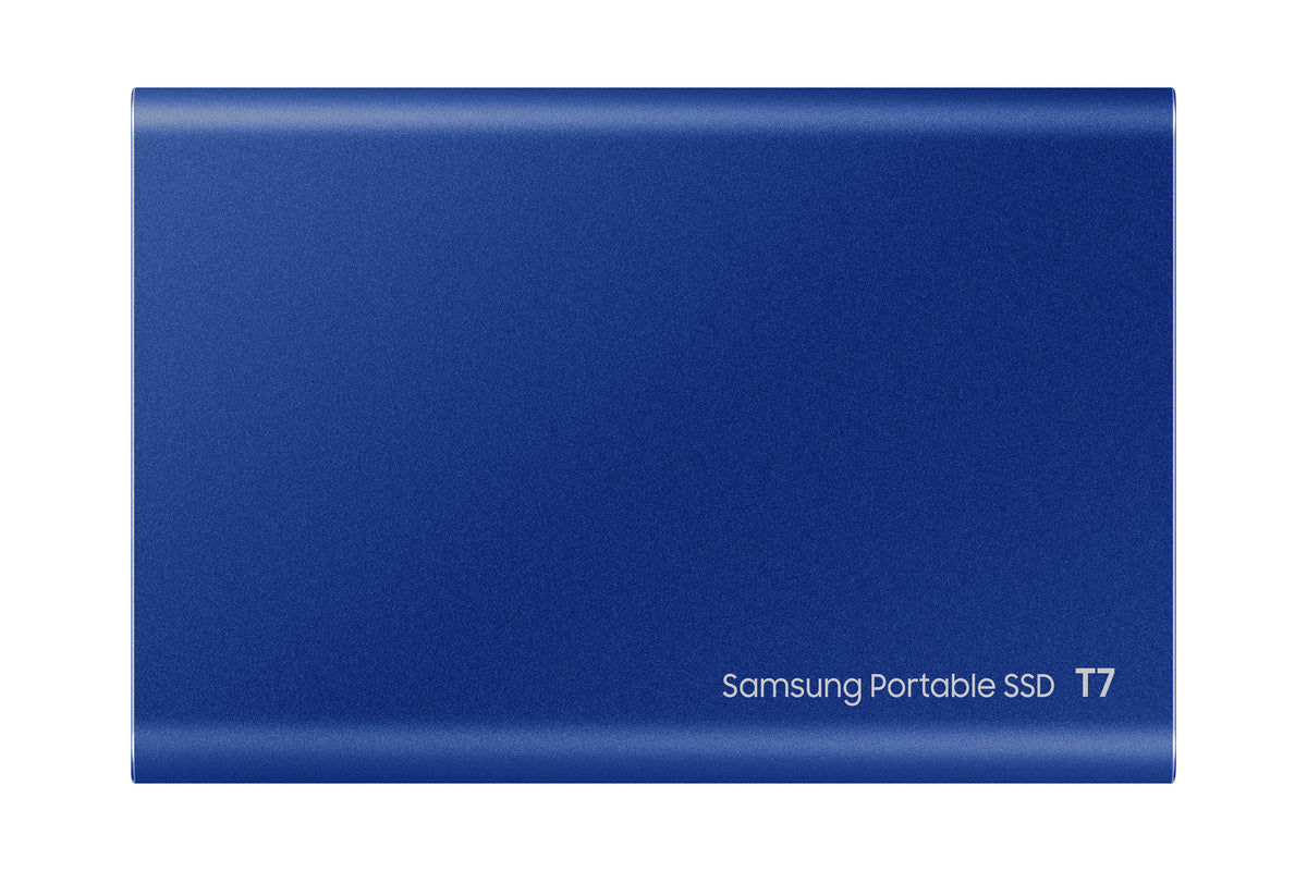Samsung Portable SSD T7 1 TB USB Typ-C 3.2 Gen 2 (3.1 Gen 2) Blau