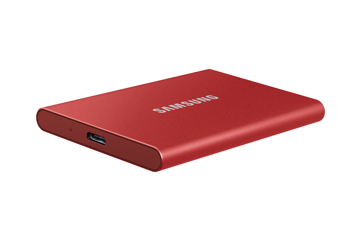 Samsung Portable SSD T7 500 Go USB Type-C 3.2 Gen 2 (3.1 Gen 2) Rouge