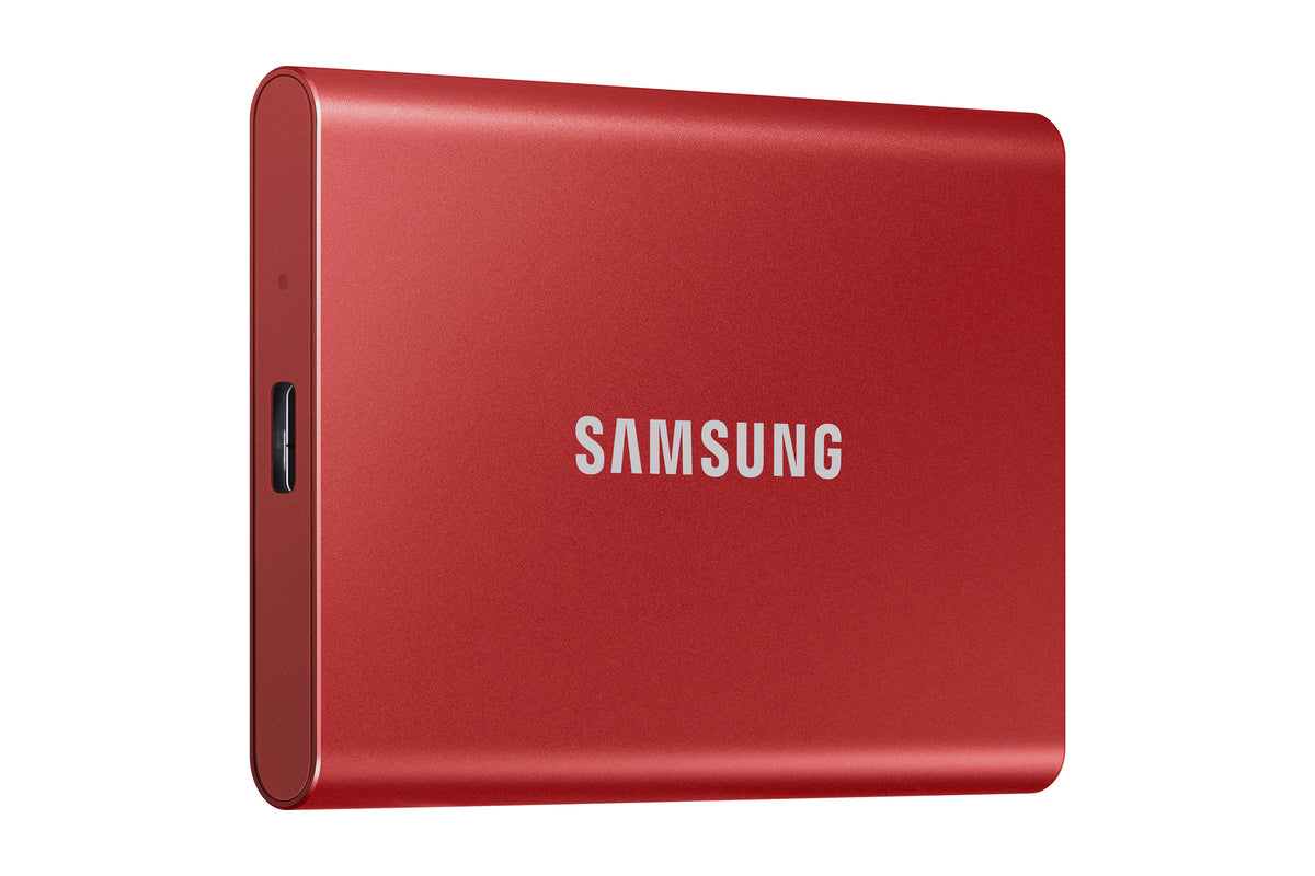 Samsung Portable SSD T7 500 Go USB Type-C 3.2 Gen 2 (3.1 Gen 2) Rouge