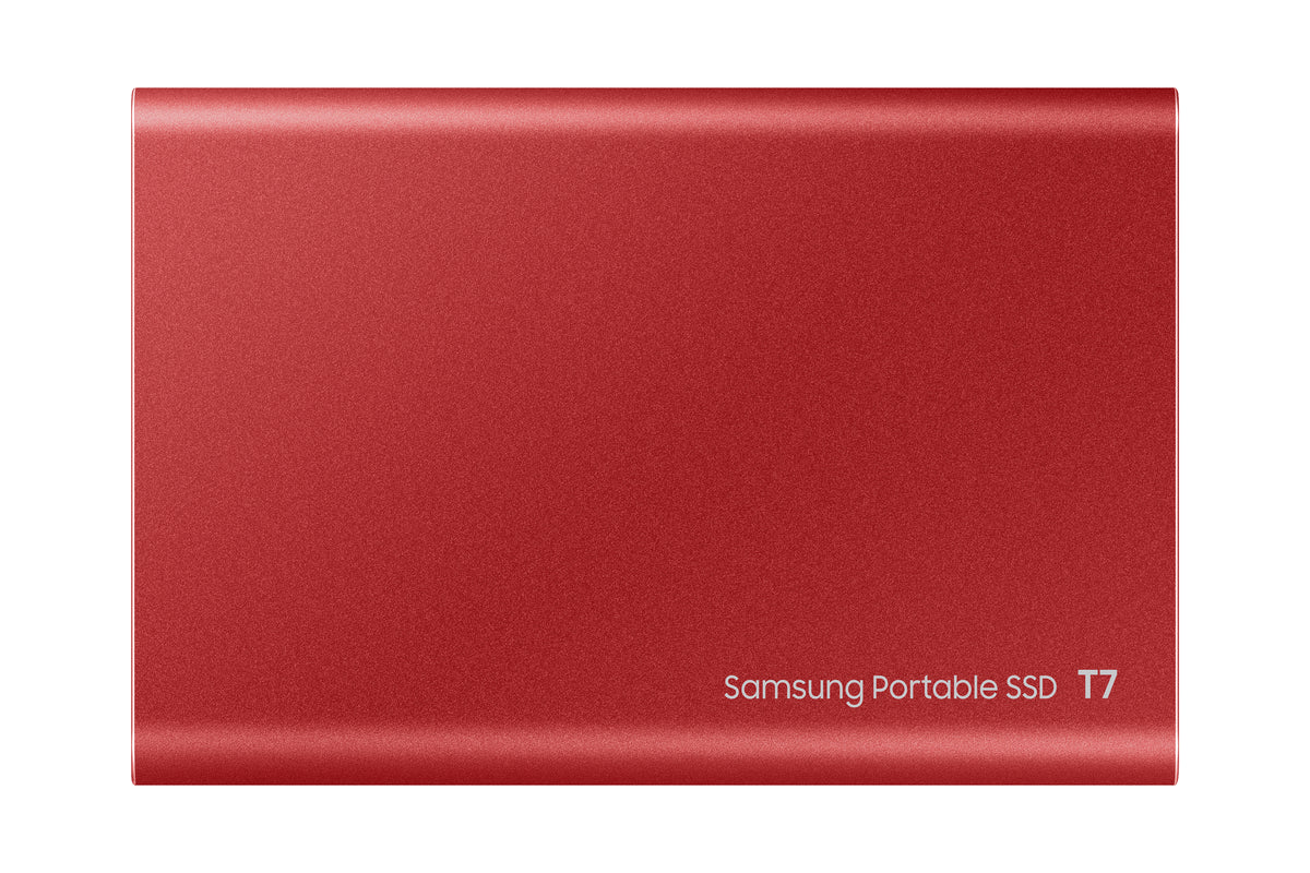 Samsung Portable SSD T7 500 Go USB Type-C 3.2 Gen 2 (3.1 Gen 2) Rouge