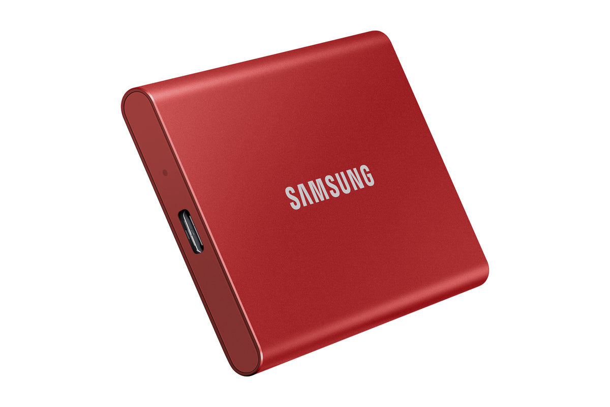 Samsung Portable SSD T7 500 Go USB Type-C 3.2 Gen 2 (3.1 Gen 2) Rouge