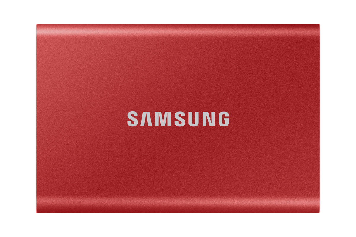Samsung Portable SSD T7 500 Go USB Type-C 3.2 Gen 2 (3.1 Gen 2) Rouge
