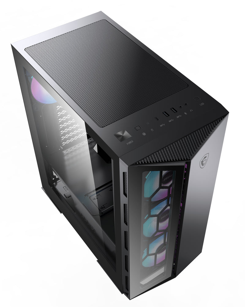 MSI MPG GUNGNIR 110R Computer-Gehäuse Midi Tower Schwarz