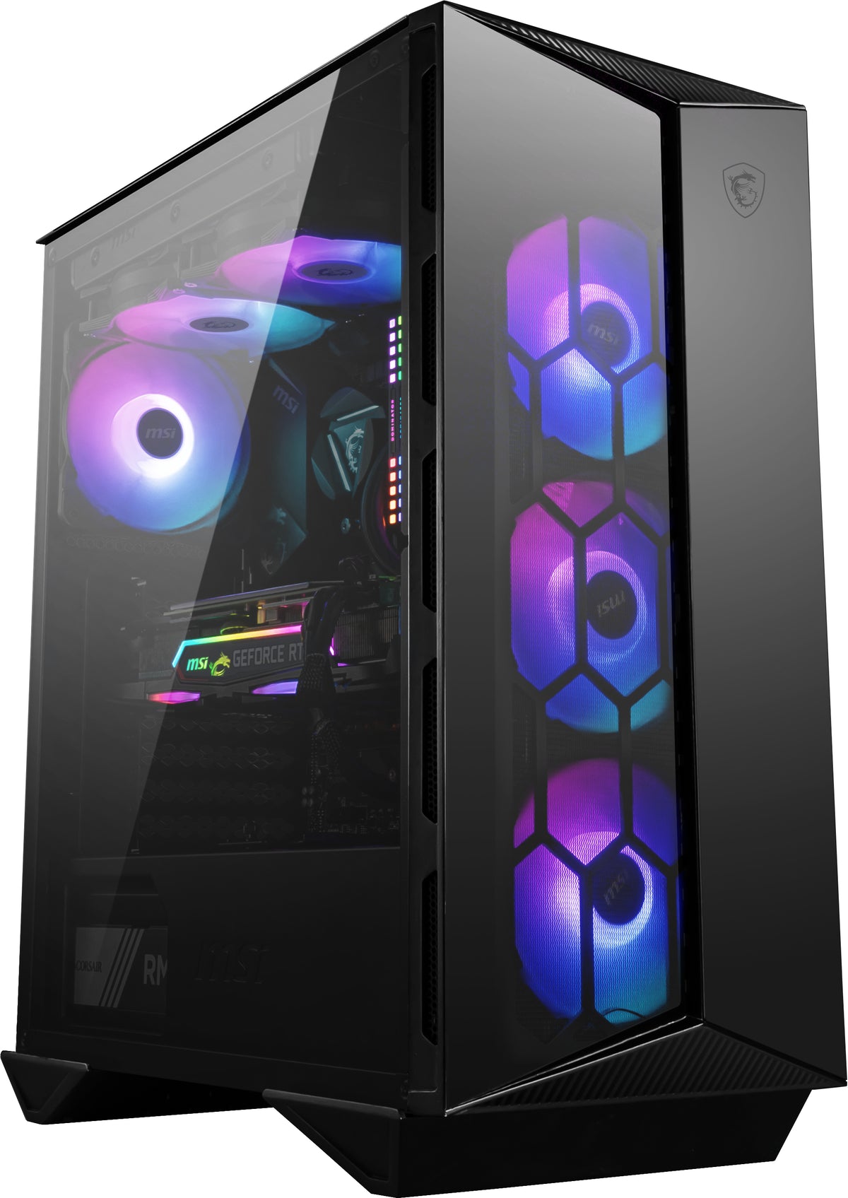 MSI MPG GUNGNIR 110R Computer-Gehäuse Midi Tower Schwarz