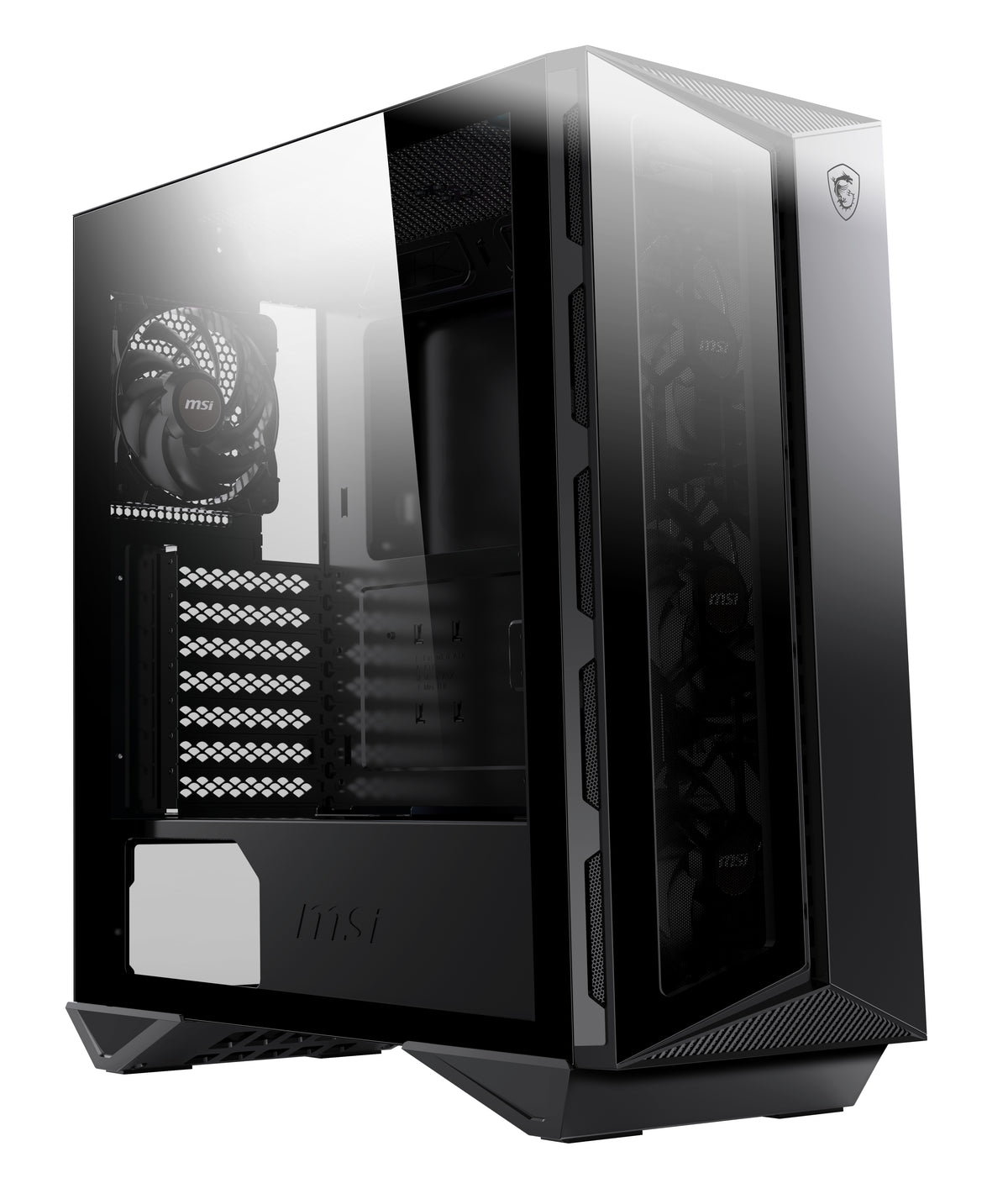MSI MPG GUNGNIR 110R Computer-Gehäuse Midi Tower Schwarz