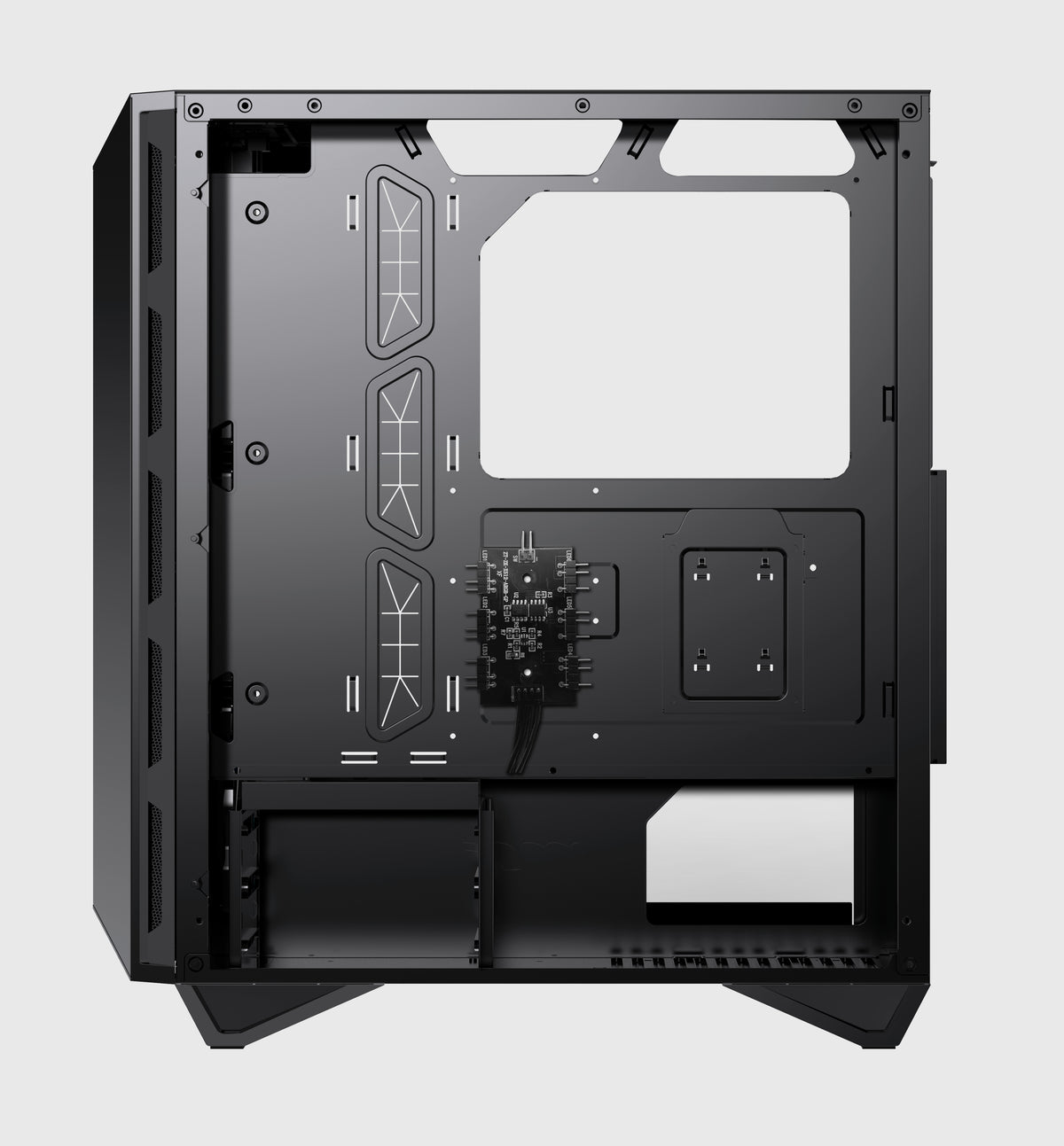 MSI MPG GUNGNIR 110R Computer-Gehäuse Midi Tower Schwarz