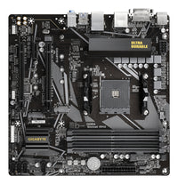 GIGABYTE B550M DS3H Mainboard – AMD Ryzen 5000 CPUs, 5+3 Phasen VRM, bis zu 4733 MHz DDR4, 1xPCIe 4.0 + 1xPCIe 3.0 M.2, 1GbE LAN, USB 3.2 Gen 1
