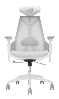ASUS ROG Destrier Ergo Core White PC-Gamingstuhl Netz-Sitz Weiß