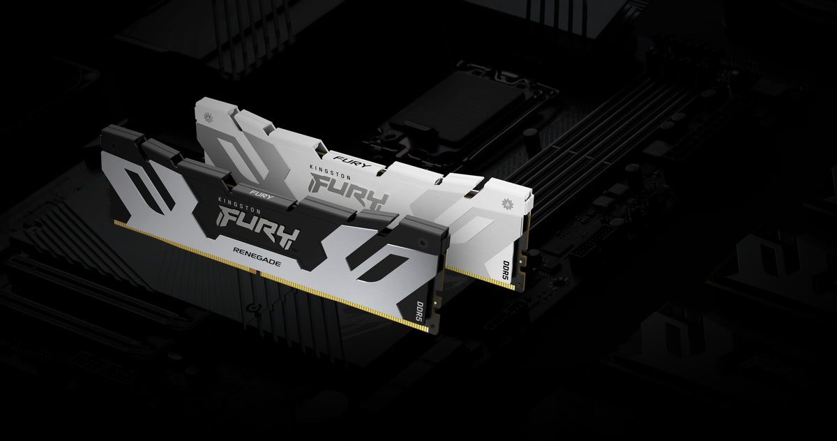 Kingston Technology FURY 64GB 6400MT/s DDR5 CL32 DIMM (2er-Kit) Renegade Silver XMP