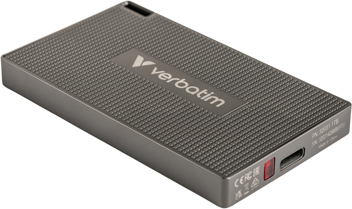 Verbatim 32030 External Solid State Drive 512 GB USB Type-C USB 3.2 Gen 2x2 Gray
