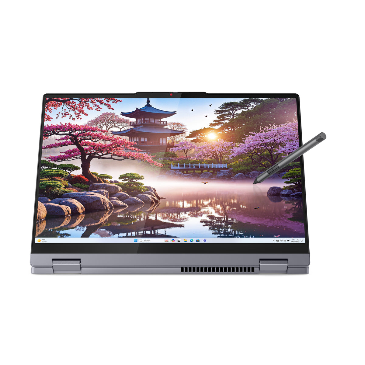 Lenovo IdeaPad 5 2-in-1 16AKP10 Copilot+ PC AMD Ryzen AI 7 350 Hybrid (2-in-1) 40,6 cm (16") Touchscreen WUXGA 16 GB LPDDR5x-SDRAM 1 TB SSD Wi-Fi 7 (802.11be) Windows 11 Home Deutsch Grau