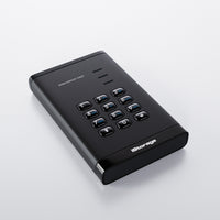 iStorage diskAshur PRO3 SSD 8 TB USB Type-A / USB Type-C 3.2 Gen 1 (3.1 Gen 1) Schwarz