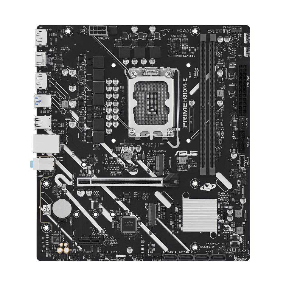 ASUS PRIME H810M-E-CSM Intel H810 LGA 1851 (Socket V1) Micro ATX