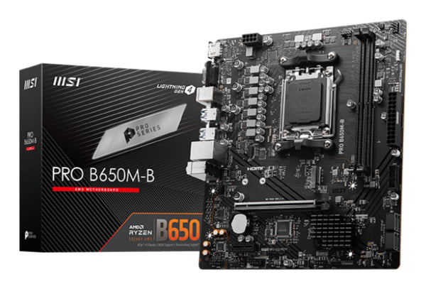 MSI PRO B650M-B Motherboard AMD B650 Sockel AM5 micro ATX