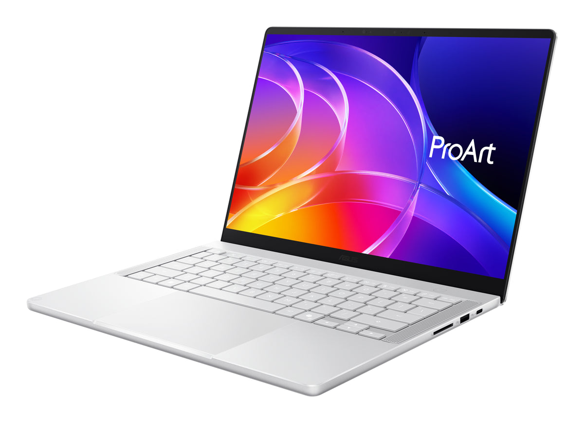 ASUS ProArt H7407BA-SM250X NVIDIA Grace 20-Core NVIDIA Grace Laptop 35,6 cm (14") Touchscreen 3K 128 GB LPDDR5x-SDRAM 1 TB SSD Wi-Fi 7 (802.11be) Windows 11 Pro Weiß