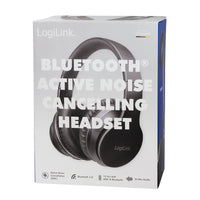 LogiLink BT0053 Kopfhörer & Headset Kabellos Kopfband Musik Bluetooth Schwarz
