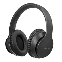 LogiLink BT0053 Kopfhörer & Headset Kabellos Kopfband Musik Bluetooth Schwarz