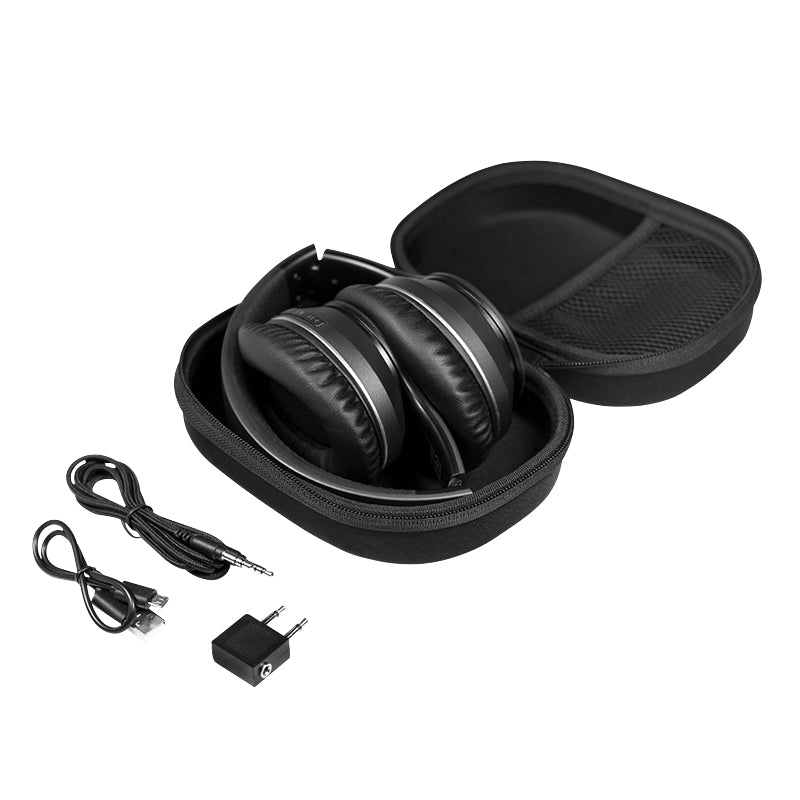 LogiLink BT0053 Kopfhörer & Headset Kabellos Kopfband Musik Bluetooth Schwarz