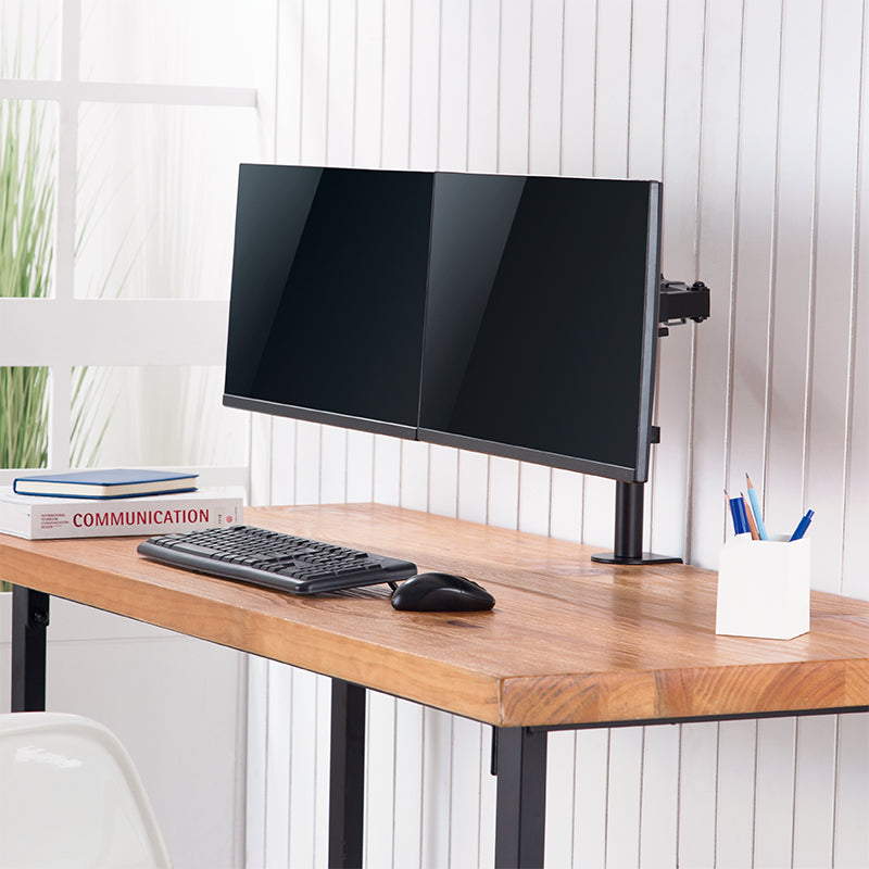 LogiLink BP0098 Flachbildschirm-Tischhalterung 81,3 cm (32") Tisch/Bank Schwarz