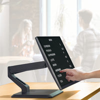 LogiLink BP0100 Flachbildschirm-Tischhalterung 81,3 cm (32") Tisch/Bank Schwarz