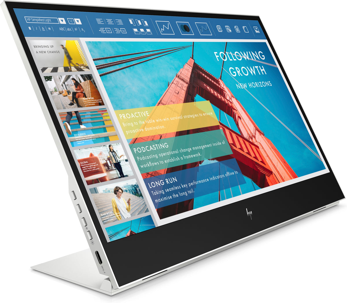 HP E-Series E14 G4 Tragbarer Monitor