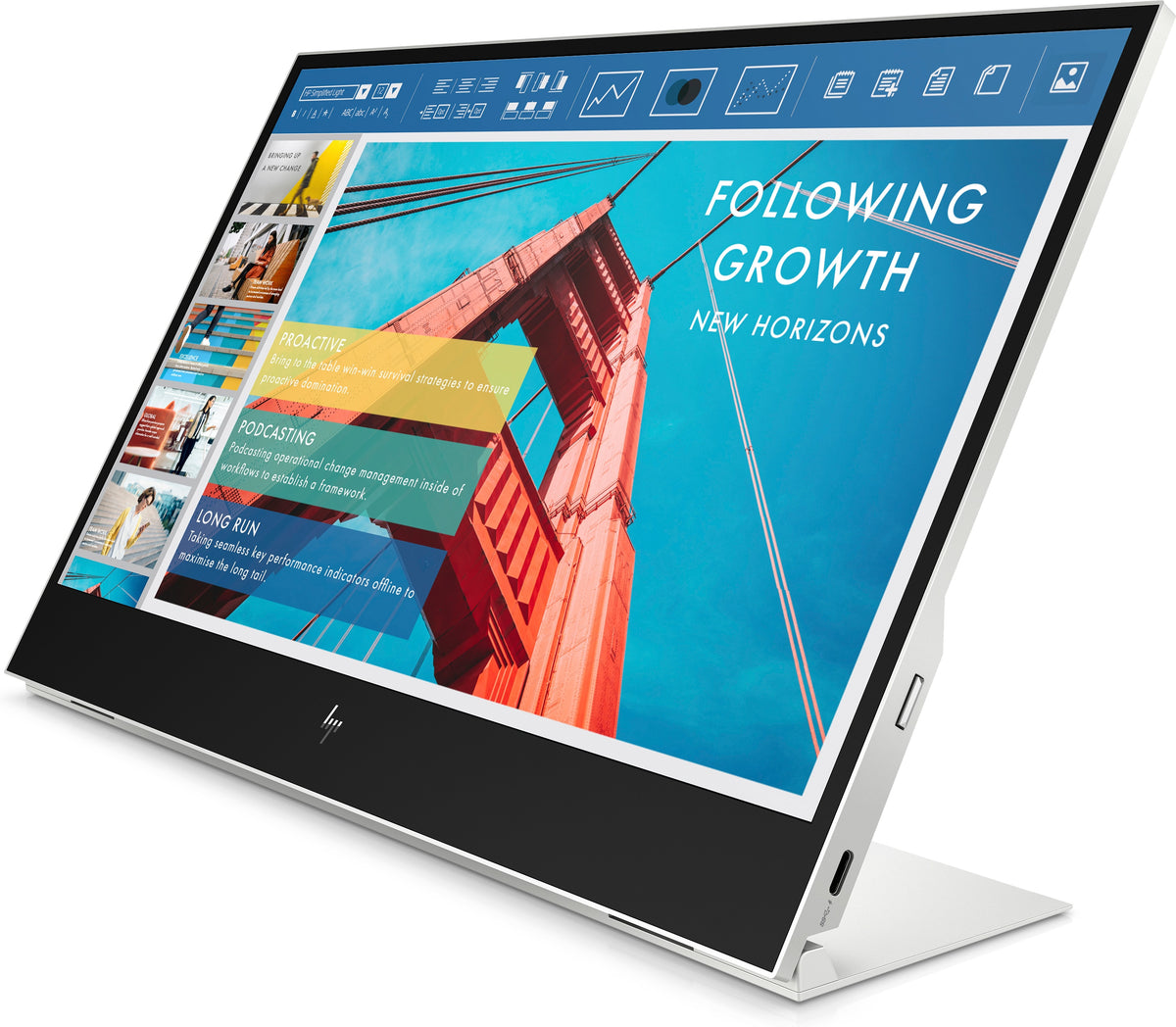HP E-Series E14 G4 Tragbarer Monitor