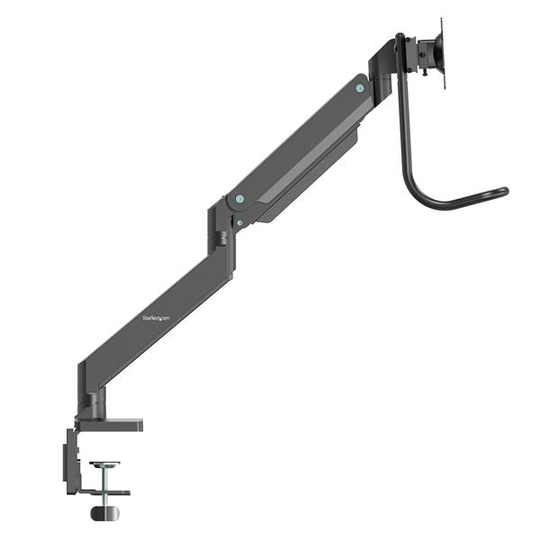 StarTech.com Dual-Monitorarm - Ergonomische Halterung für VESA-Bildschirme bis 32" (8kg) - Griff für Synchronisierte Einstellung - Höhenverstellbar - Tischklemme/Tischlochmontage