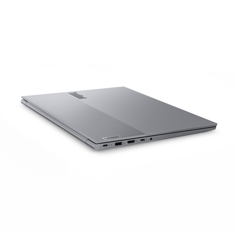 Lenovo ThinkBook 16 G8 IAL Intel Core Ultra 7 255H Laptop 40,6 cm (16") WUXGA 16 GB DDR5-SDRAM 512 GB SSD Wi-Fi 6E (802.11ax) Windows 11 Pro Deutsch Grau