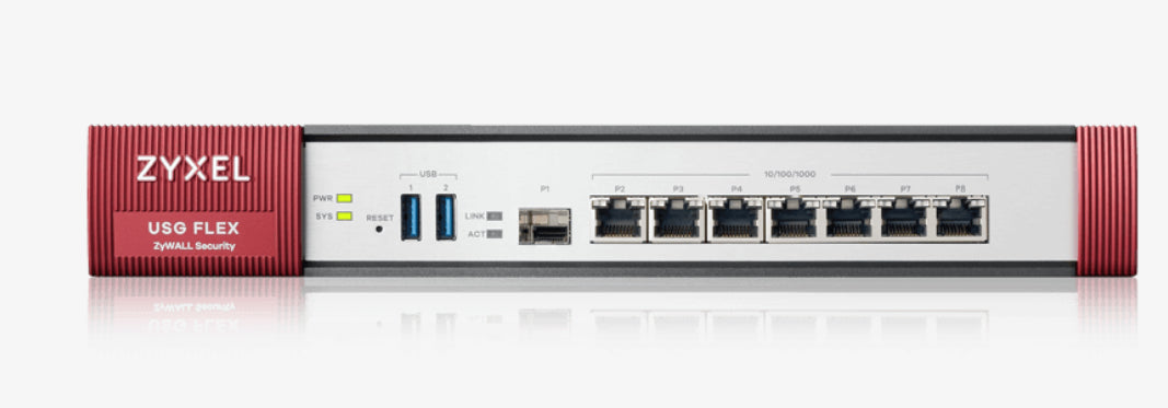 Zyxel USG Flex 500 Firewall (Hardware) 1U 2,3 Gbit/s