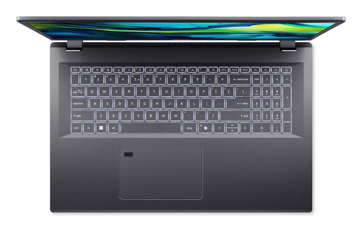 Acer Aspire 17 A17-51M-70AS Intel Core 7 150U Laptop 43,9 cm (17.3") Full HD 16 GB LPDDR5-SDRAM 1 TB SSD Wi-Fi 6 (802.11ax) Windows 11 Home Grau