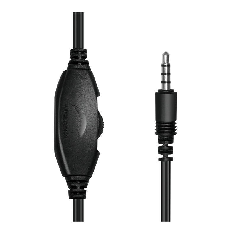 LogiLink Stereo-Headset, 1x 3,5-mm-Klinkenstecker, Bügelmikrofon, Eco-Box