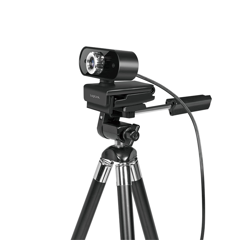 LogiLink UA0368 Webcam 1280 x 720 Pixel USB 2.0 Schwarz