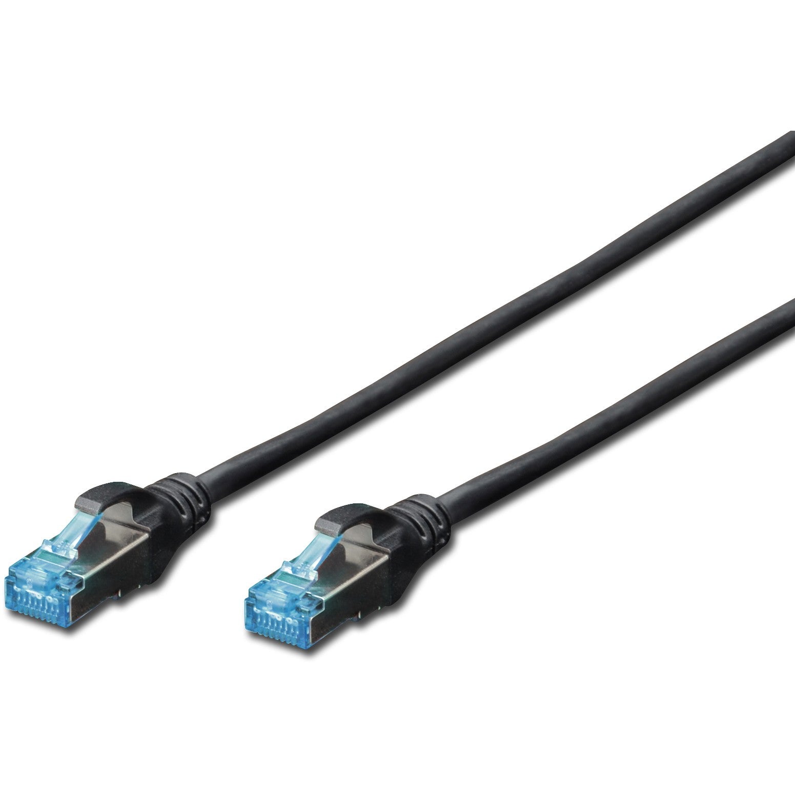 DIGITUS Patchkabel Cat5e SF/UTP Ste. RJ45 2.00m schwarz Polybeutel