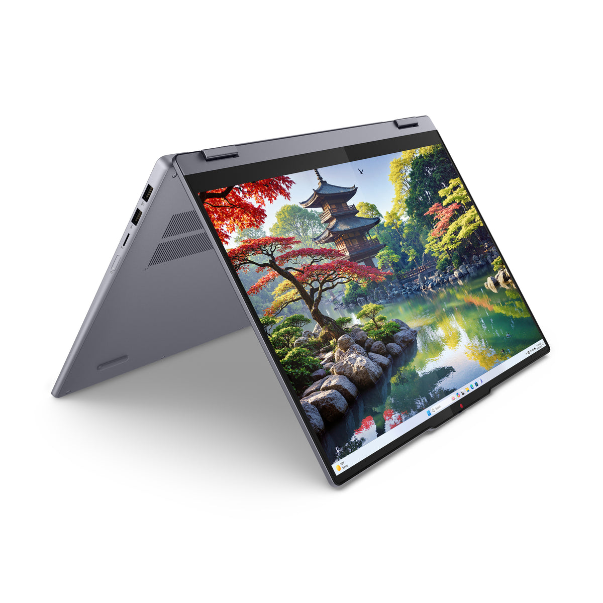 Lenovo IdeaPad 5 2-in-1 16IAL10 Intel Core Ultra 5 225U Hybrid (2-in-1) 40,6 cm (16") Touchscreen WUXGA 16 GB LPDDR5x-SDRAM 1 TB SSD Wi-Fi 7 (802.11be) Windows 11 Home Grau Deutsch