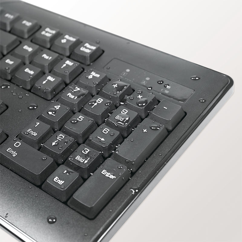 LogiLink ID0194 Tastatur Maus enthalten RF Wireless Schwarz