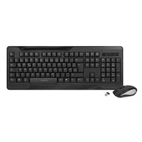 LogiLink ID0194 Tastatur Maus enthalten RF Wireless Schwarz