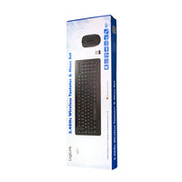 LogiLink ID0194 Tastatur Maus enthalten RF Wireless Schwarz