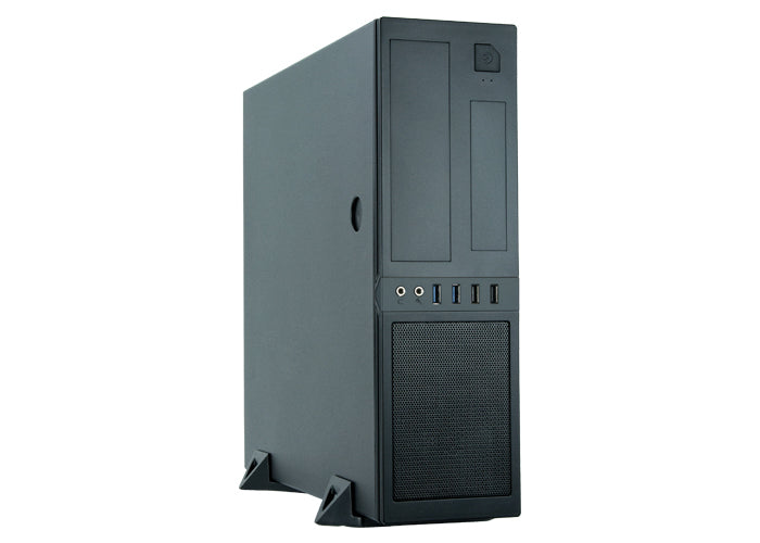 Chieftec CS-12B-300 Computer-Gehäuse Mini Tower Schwarz 300 W