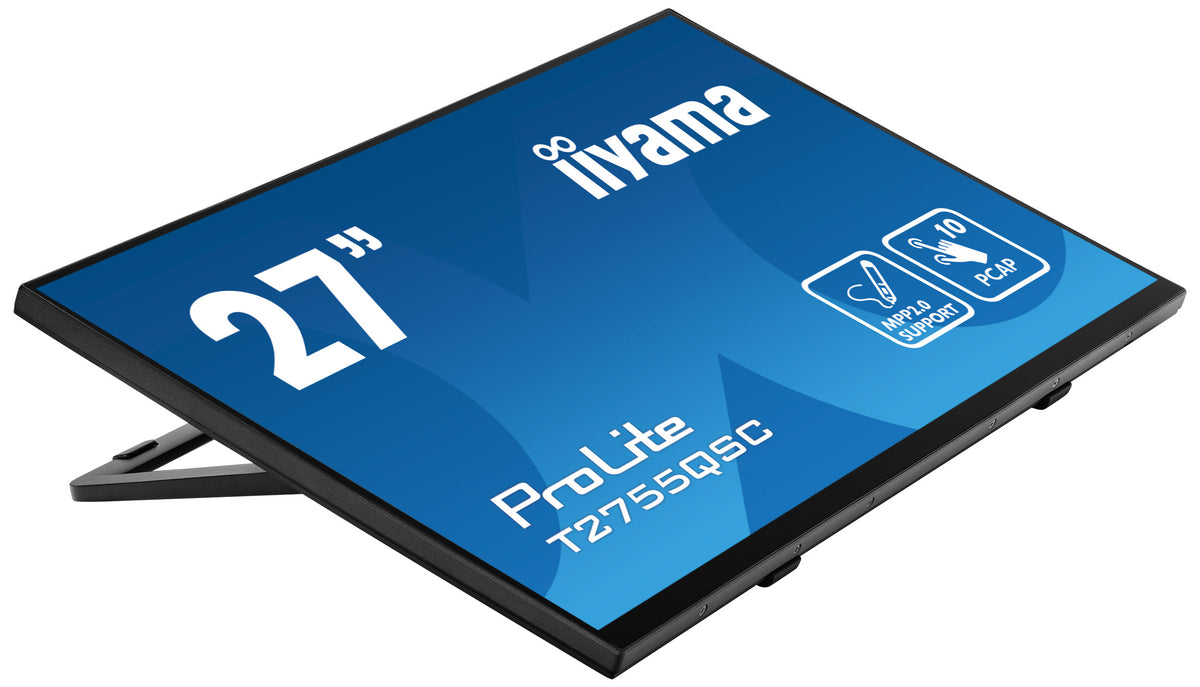 iiyama ProLite T2755QSC-B1 Computerbildschirm 68,6 cm (27") 2560 x 1440 Pixel Quad HD LCD Touchscreen Schwarz