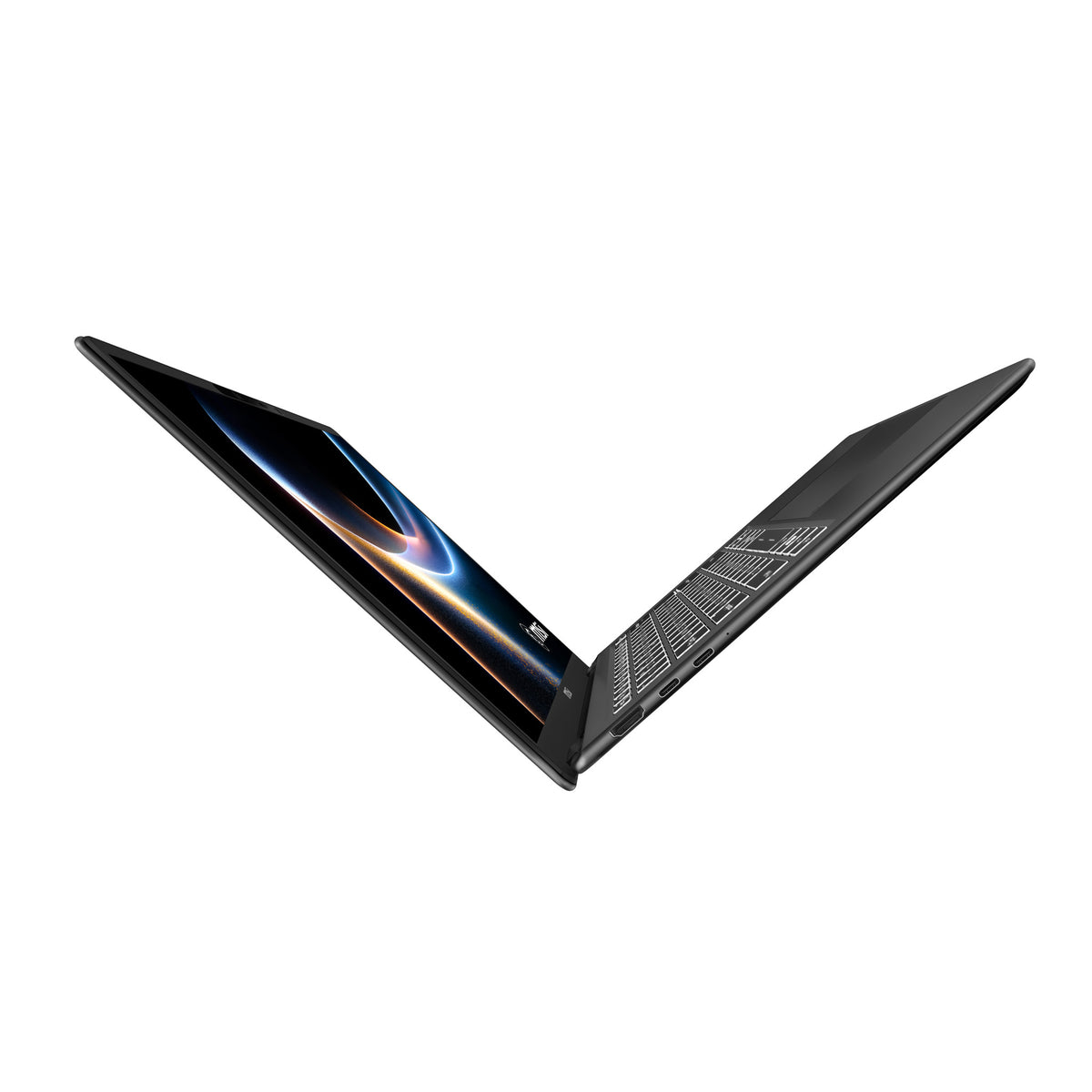 MSI Prestige 14 AI+ D3MG-016FR Copilot+ PC Intel Core Ultra 9 386H Laptop 35,6 cm (14") Full HD+ 32 GB LPDDR5x-SDRAM 1 TB SSD Wi-Fi 7 (802.11be) Windows 11 Home Grau Französisch