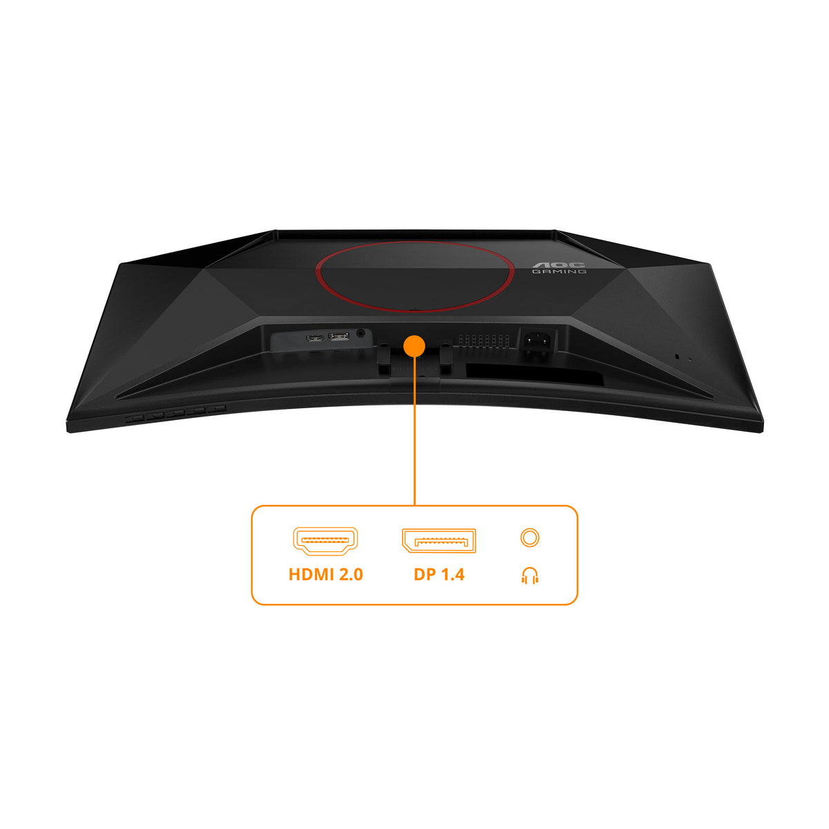 AOC G4 Q27G42ZE Monitor per PC 68,6 cm (27") 2560 x 1440 Pixel Quad HD LED Nero, Rosso
