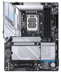 GIGABYTE B860 GAMING X WIFI6E Mainboard - Intel Core Ultra CPUs, 12+1+2+1 Phasen VRM, bis zu 9066MHz DDR5, 1xPCIe 5.0 + 2xPCIe 4.0 M.2, 2,5 GbE LAN, WIFI 6E, USB4