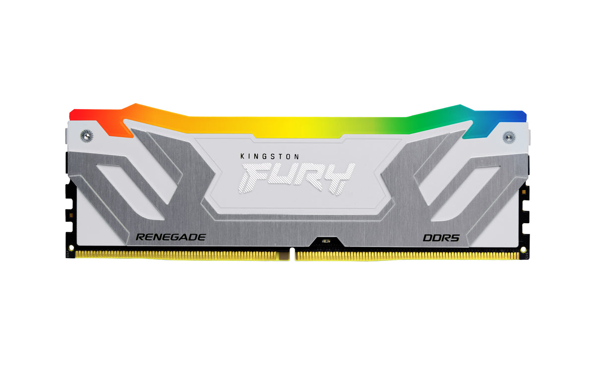 Kingston Technology FURY 48GB 8400MT/s DDR5 CL40 CUDIMM (2er-Kits) Renegade RGB Weiß XMP