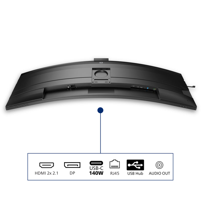 Philips 5000 series 49B2U5900CH/00 Computerbildschirm 124 cm (48.8") 5120 x 1440 Pixel Dual QHD LCD Schwarz
