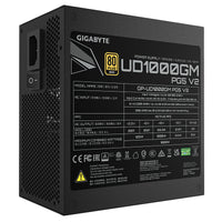 GIGABYTE UD1000GM PG5 V2 Netzteil – PCIe Gen 5.1, 80 PLUS Gold, Vollmodulares Design, 120-mm-Lüfter, ATX 3.1-kompatibel, EU-Stecker