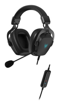 Acer Predator Galea 370 PHW350 Kopfhörer Kabelgebunden Kopfband Gaming USB Typ-A Schwarz