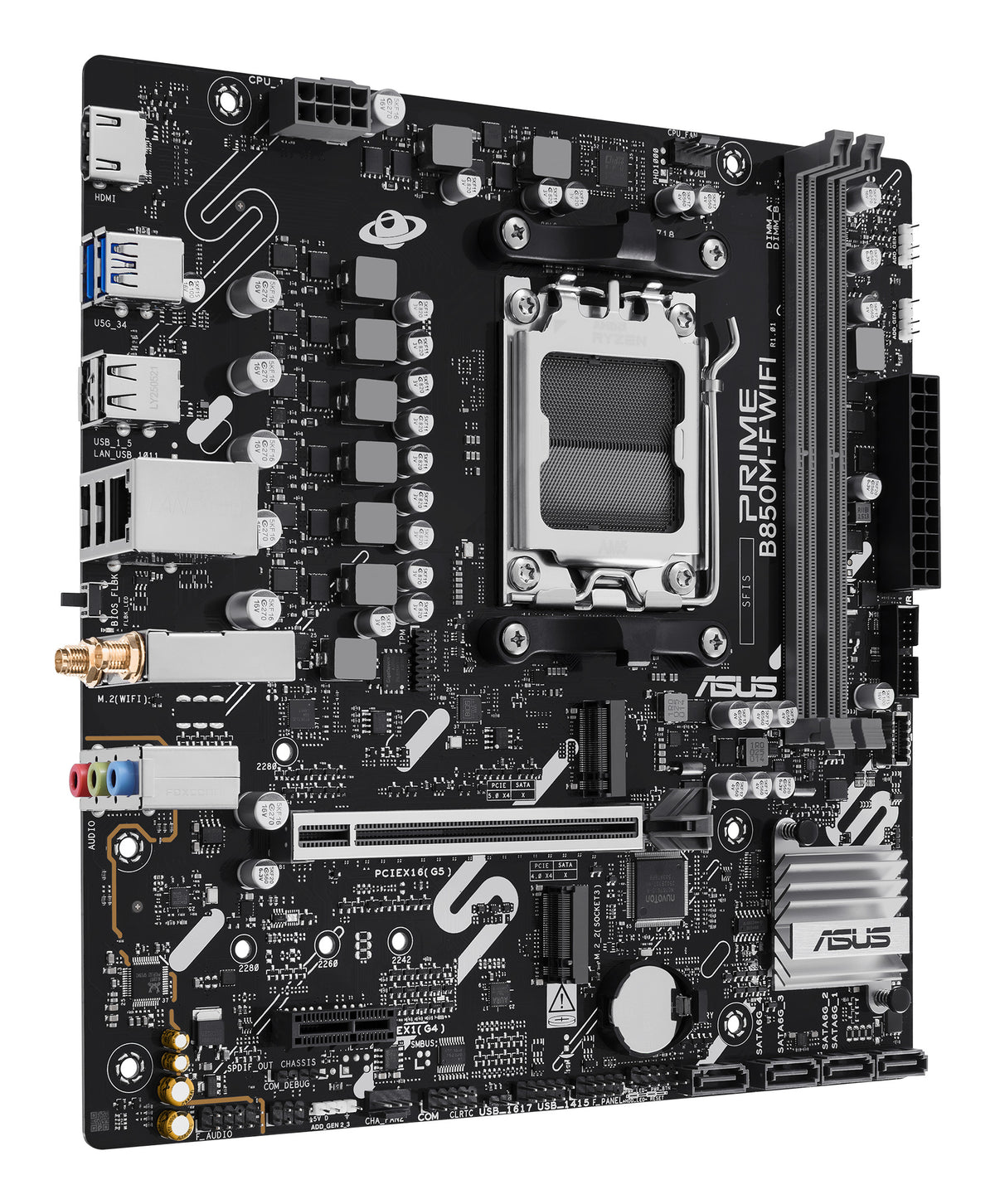 ASUS PRIME B850M-F WIFI AMD B850 Sockel AM5 micro ATX