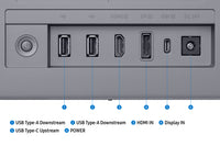 Samsung M90SF Computerbildschirm 81,3 cm (32") 3840 x 2160 Pixel 4K Ultra HD OLED Silber