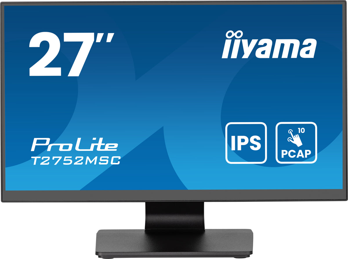 iiyama ProLite T2752MSC-B1AG Computerbildschirm 68,6 cm (27") 1920 x 1080 Pixel Full HD LED Touchscreen Schwarz