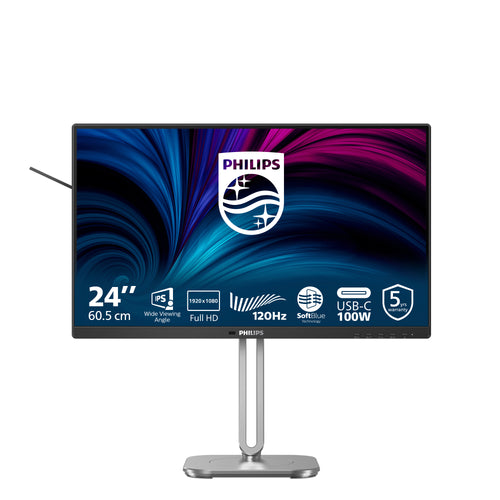 Philips 4000 series 24B2U4301/00 Computerbildschirm 60,5 cm (23.8") 1920 x 1080 Pixel Full HD LCD Grau